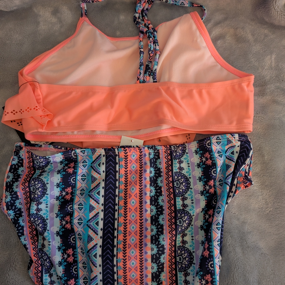 Art Class Coral Bikini Set Girl's XXL - Picture 4 of 5